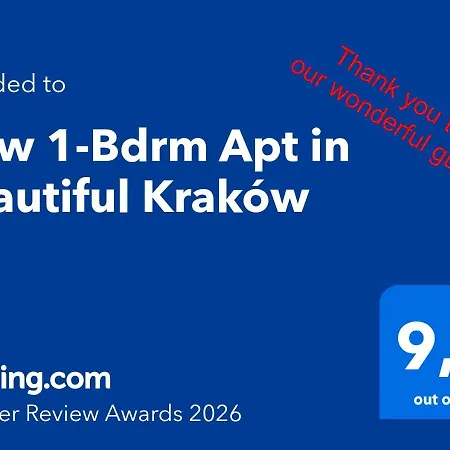 New 1-Bdrm Apt in Beautiful Kraków-3